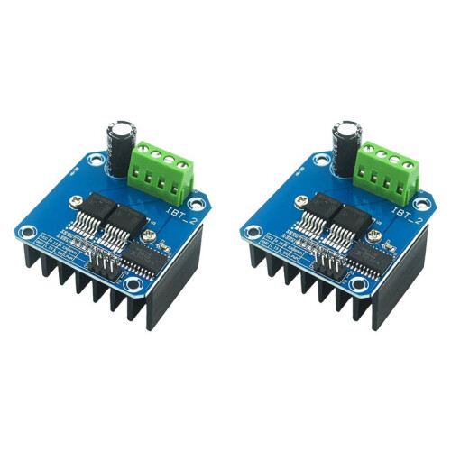 2X Dubbele BTS7960 43A H-Brug Hoogvermogen Motorstuurmodule