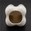 5X Tooth Shape White Ceramic Flower Pot Modern Design Planter Teeth Model  Desktop Pot  Gift(Without Plants) 10