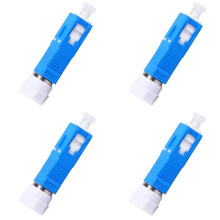 4X SC Male to FC Female UPC Simplex Fiber Optic Adapter FTTP Optic Patch Cord Pigtail Docking