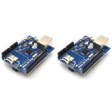 2X Shield Ethernet Shield W5100 R3 Mega 2560 1280 328 UNR R3 Alleen W5100 Development Board
