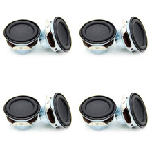 8Pcs Audio Speaker 4Ω 6W 40mm 1.5 Inch Bass Multimedia Speaker Loudspeaker DIY Sound Speaker for Home Theater