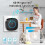 Wireless Lanyard Button Call Pager Emergency SOS Pager Emergency Call Button for Kids Elderly Call System White EU Plug 7