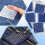 48Pcs Plastic Sashiko-Stencil Kit 4.7 X 4.7Inch Geometric Pattern Template Drawing  Embroidery Pattern for Beginners 8