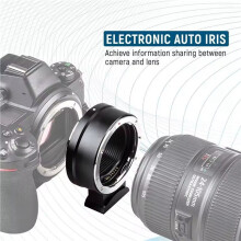 4X EF-EOSR Automatic Adapter Ring EF Auto Focus Lens Adapter for EF and EF-S Lens DSLR Lens EF Port