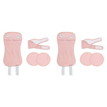 2X Adjustable Castor Oil Pack Kit Organic Castor Oil Pack Wrap for Waist Neck and Breasts,Reusable Castor Oil Packs-