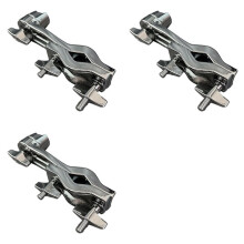 3X Drum Rack Clamp Mounting Bracket Metal Knob Universal Multi Clamp Drum Extension Stand Clamps Drum Accessories