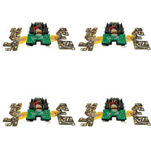4pcs 15X21700 DCB612 Lithium Battery Case BMS for for FlexVolt 20V 60V DCB609 PCBA Charging Protection Board