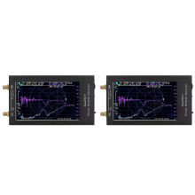 2Conjunto Analizador de Antena de Red Vectorial UV -F Portátil de 4,3 Pulgadas Medidor SWR VNA VHF UHF + Batería de 4000MAh