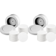 2X Grand Four à Micro-Ondes avec 50 Pièces de Papier de Four, Outils de Bricolage pour Bijoux en Verre, Kit de Poterie pour Usage Domestique, Fusion
