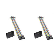 2X Multi Functional for Front Panel Connector Adapter Cable for Computer Case Server Switches Extension Cord