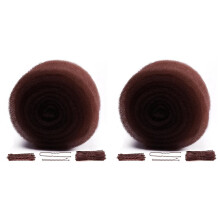 2X Haarfüller und Haarnadeln für Hochsteckfrisuren, Haarschwamm für Hochsteckfrisuren, Haarpolster, Haardonuts für Hochsteckfrisuren,