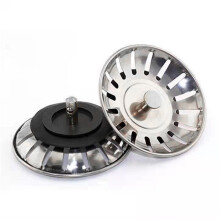4X Sink Strainer Drain Plug for Basin Stainless Steel Sink Waste Plug Filter Anti-Clogging Floor Drain Drain Filter