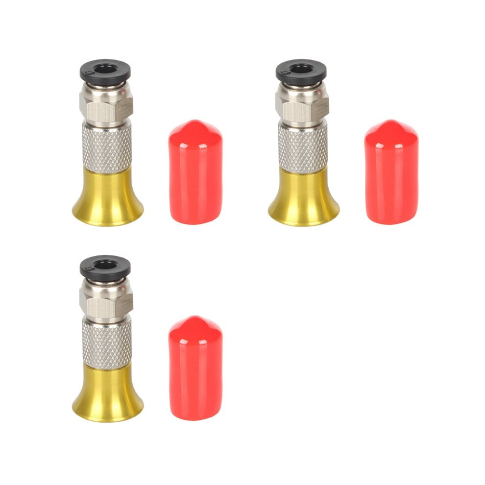 3X Pc4-M6 Pneumatic Connector 3D Printer Filament Dryer Box 4X2.5mm Ptfe Tube 1.75Mm M6 Feed Fitting Coupler 6032754657548