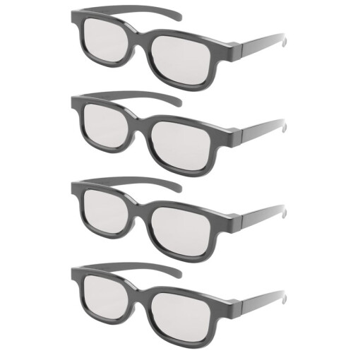 80Pcs Polarized Passive 3D Glasses for Cinema IMIX Screen 1