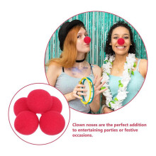 200 Pcs Clown Nose Balls Red Foam Sponge Clown Nose for Circus Accessories, Carnival Masquerade Cosplay Party Supplies