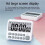 2X Digital Kitchen Timer 10-Alarms Clocks 99 Hours Countdown Mute/Vibration Magnetic Alarm Clock Table Timer 5