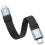 2X USB4 Dual Type-C Full-Function Data Cable 80Gbps Power Bank Short  PD240W Fast Charge 15cm Braided Process 2