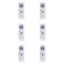 6X Universal 1000 em 1 LCD de Baixo Consumo de Energia K-1028E Ar Condicionado A/C Controlador de Controle Remoto