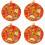 4X Bolsa de Pano de 12 Polegadas para Burrito, Bolsa Portátil Tortilha Aquecedora para Casa para Micro-Ondas Restaurante Comida Panqueca, B 1