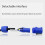 3pcs 1M AC Power Cable for  Moving  Light  5R/7R Moving  Light Extension Powercon Cable 8