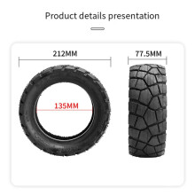 2st 9 Inch voor G2 Pro Scooterbanden, Verdikte Luchtbanden, 9x3.0-5.5, Tubeless Offroad-Banden, HT069