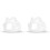 2X for  AirFit F40 Full Face Replacement Silicone Cushion,Not Include Filter Ring- Medium 1
