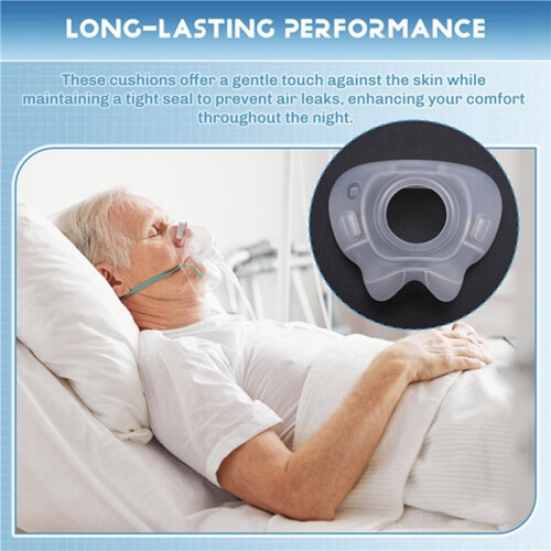 2X for  AirFit F40 Full Face Replacement Silicone Cushion,Not Include Filter Ring- Medium 2