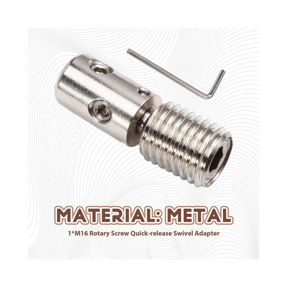 2X M16 Rotary Screw Quick-Release Swivel Adapter for TPE Doll Multi ...
