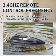 2,4 GHz 10 / H Doppel Motor Hoch Geschwindigkeits Fernbedienungs Boot Schwimmbad und See Fernbedienungs Boot AußEn Spielzeug
