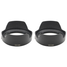 2X EW-65B Paraluce Parasole per RF24mm F1.8 Macrois STM Protezioni di Ricambio per Obiettivo Fotocamera