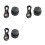 3X USB Volume Controller PC Speakers Audio  Converter Computer USB Volume Adjustable Controller 1