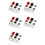 5Pair 200A High Current Lithium Battery  Storage Battery Terminals Connector Terminal Block Set 1
