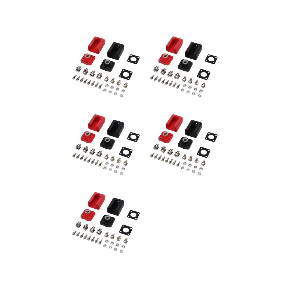 5Pair 200A High Current Lithium Battery Storage Battery Terminals Connector Terminal Block Set 6032516018051