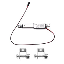 10X Atuador Linear Tipo Micro, Curso de 1 Polegadas, 60 N/13,5 Lb, Velocidade 15 mm/S Motor Atuador Elétrico Impermeável LinearActuator 12 V
