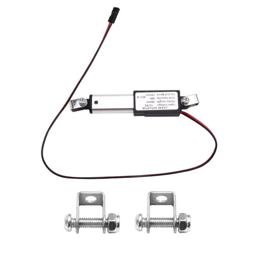 10X Micro-Type Linear Actuator,1In Stroke,60N/13.5lb,Speed 15mm/S  Electric Actuator Motor LinearActuator 12V