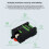 2X Convertidor Aislado Industrial USB A RS232/485 (B) FT232RNL Convertidor USB Tipo Riel Protección Múltiple 6