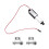10X Micro-Type Linear Actuator,1In Stroke,60N/13.5lb,Speed 15mm/S  Electric Actuator Motor LinearActuator 12V 2
