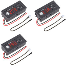 3X Regolatore di Temperatura Della Ventola, Modulo Regolatore di Velocità Della Ventola A 4 Fili PWM da 12 V CC con Sonda di Temperatura per PC con
