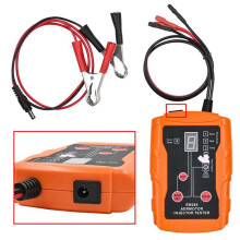2X AERMOTOR EM288 Car Fuel Injector Tester with Cleaning Tool Kit 8 Pulse Modes Fuel Injector Nozzle Tester Tool