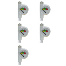 5X Endotracheal Intubation Air Bag Pressure Gauge Intubation Balloon Saturation Monitoring