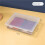 4X Plastic File Organizer Transparent Square Storage Box Storage Box File Storage Box S 6