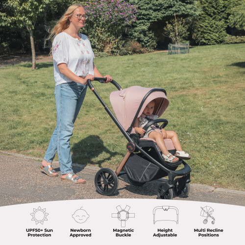 My Babiie MB450 Pushchair - Pink 2