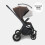 My Babiie MB450 Pushchair - Chocolate 6