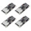 20PCS USB-C PD Trigger Board Module PD/QC Decoy Board Fast Charge USB Type-C to 12VPower Delivery Boost Module 3