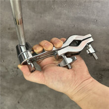2X Drum Rack Clamp Mounting Bracket Metal Knob Universal Multi Clamp Drum Extension Stand Clamps Drum Accessories