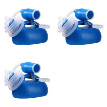 3X Urinal Bottle Urinals for Men Women Urine Bottle 2000ml Mens Potty Spill Proof Pee Bottle with 63in Long Tube