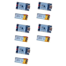 5X Module SmolSlime Basé sur le Module NRF SlimeVR, ProMicro NRF52840 + (LSM6DSV + QMC6309), avec Batterie