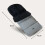 My Babiie Universal Footmuff - Grey & Black 7