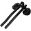 2 Pieces Bicycle Armrest Bar Bicycle Relaxation Split Type Front Armrest Handle for Bike 5