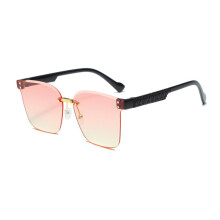 (Style4)Stilvolle quadratische Sonnenbrille mit UV400-Schutz und PC-Gläsern für Spielen und Reisen